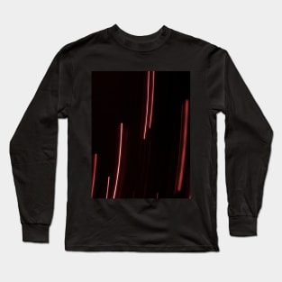 Red blurred lights Long Sleeve T-Shirt